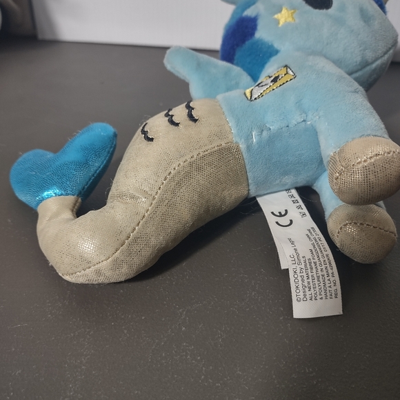 ✓Tokidoki Aurora 7.5" Corsica Mermicorno,Plush blue Multicolor - Picture 8 of 16